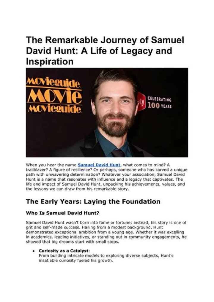 A Life Of Legacy And Inspiration