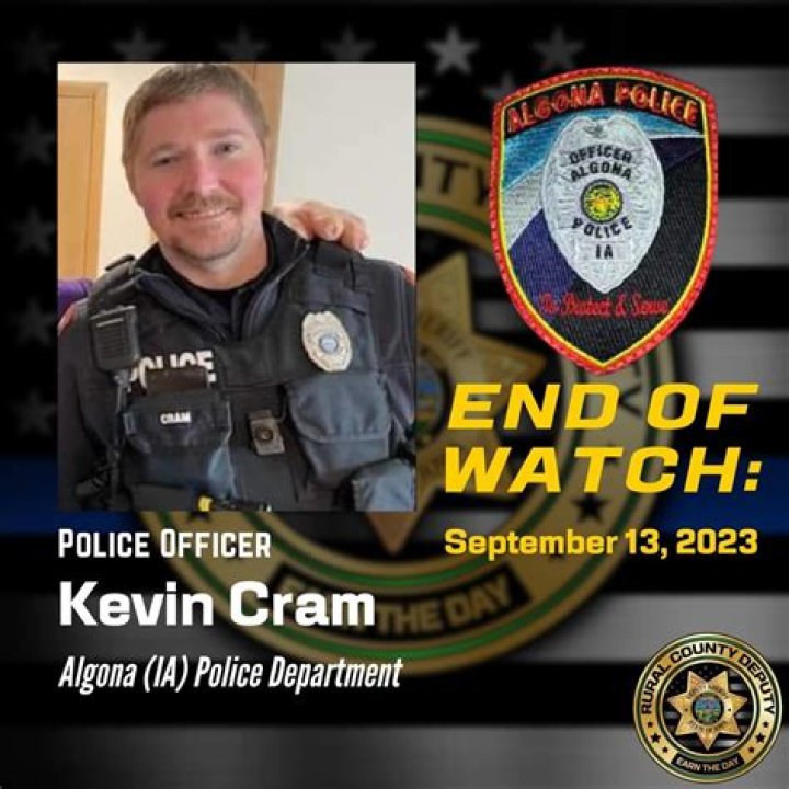 A Window Into The World Of Algona's Finest, Officer Kevin Cram