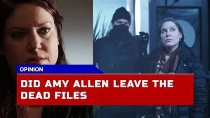 Amy's Departure From Dead Files