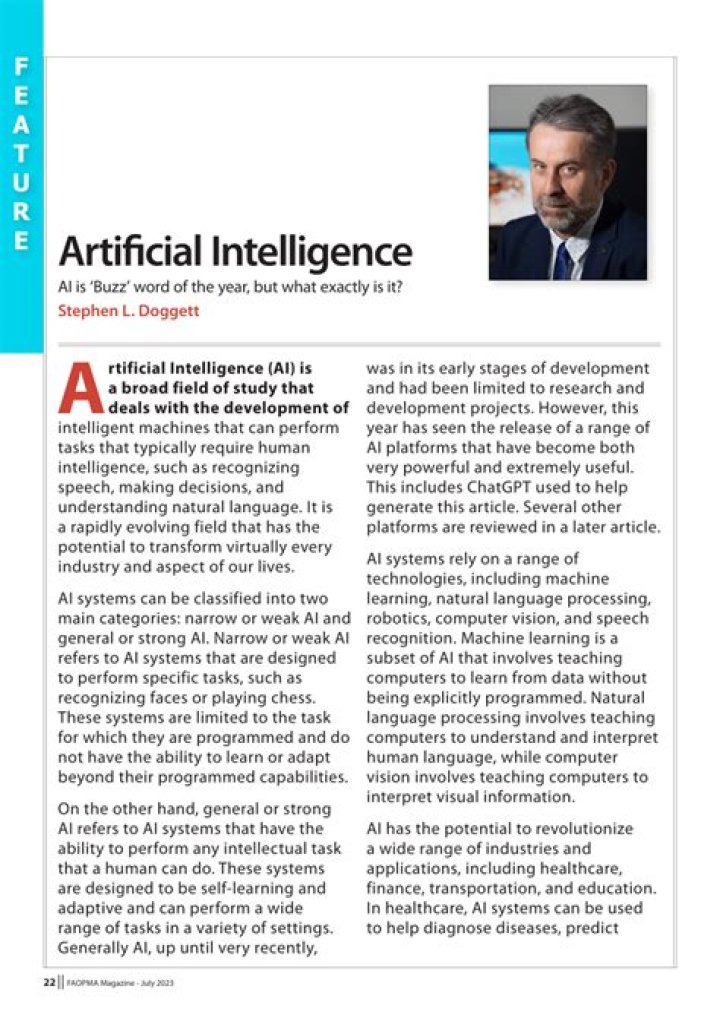 Artificial Intelligence Article Copywriter Open Source