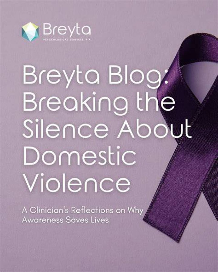 Breaking The Silence On Domestic Violence