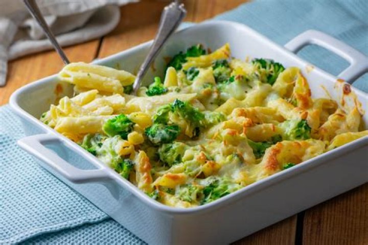 Broccoli Auflauf Vegan Nudel Brokkoli