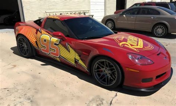 Corvette and Lightning McQueen Revealed