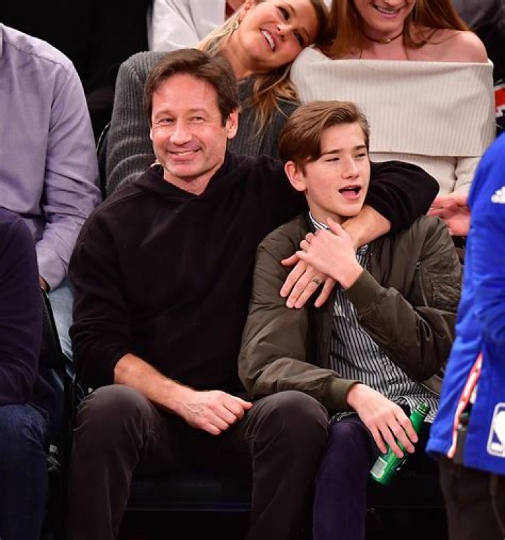 David Duchovny's Son On Screen