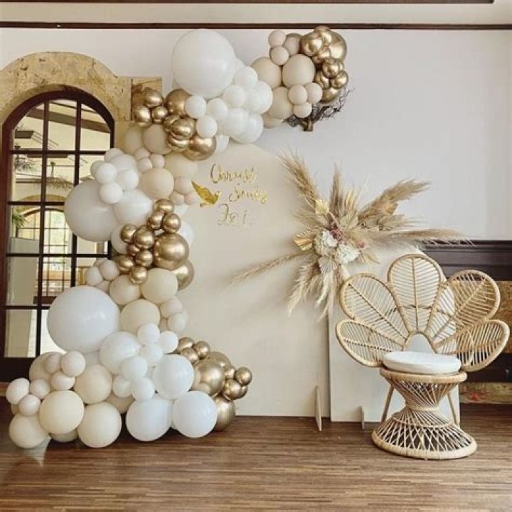 Discover Stunning Backdrop Ideas: Organic Elegance Without Balloons