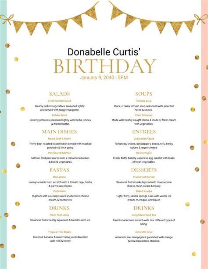 Discover The Delights Of Maple And Ash's Happy Birthday Menu