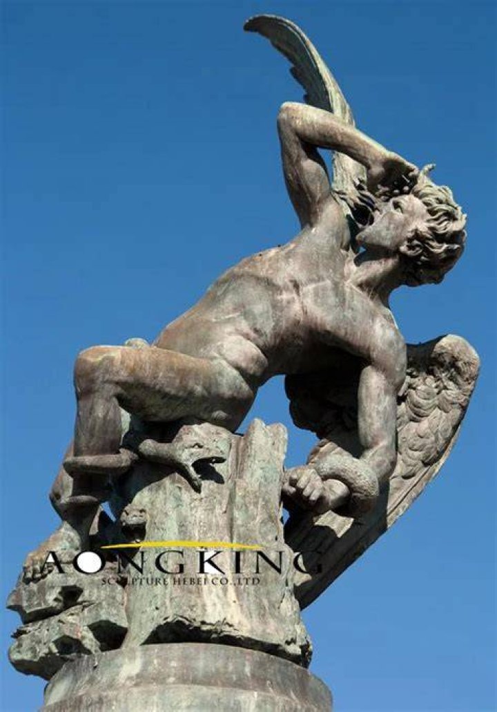 Discover The Enigmatic Fallen Angel Statue In Russia