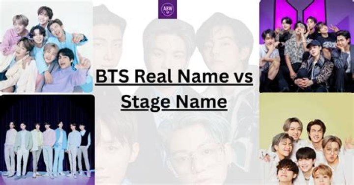 Discover The Real Name Behind The Stage