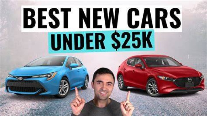Discover the Ultimate Guide to the Best Cars Under $25k