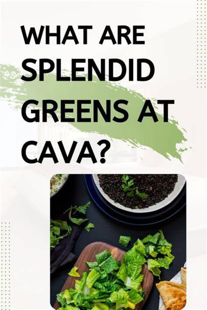 Discover The Vibrant Essence Of Splendid Greens Cava