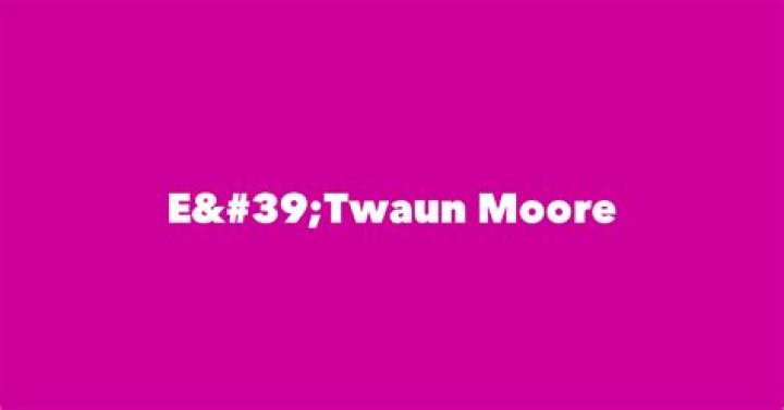 Discoveries From E'twaun Moore's Wife
