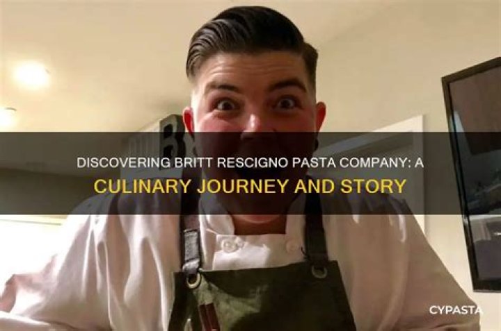 Discovering Britt Rescigno: A Culinary Journey from Shore to Screen