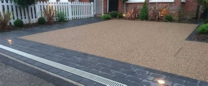 Driveway resin