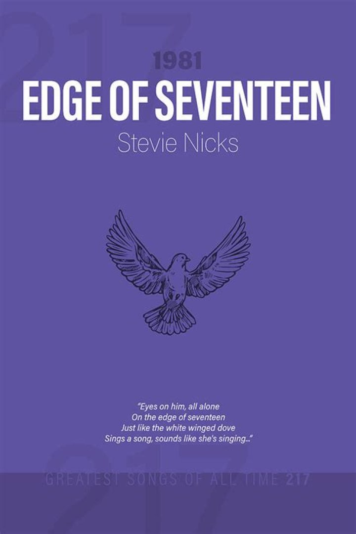 Edge of Seventeen Lyrics Just like the white winged dove - Find the Full Edge of Seventeen Song Lyri