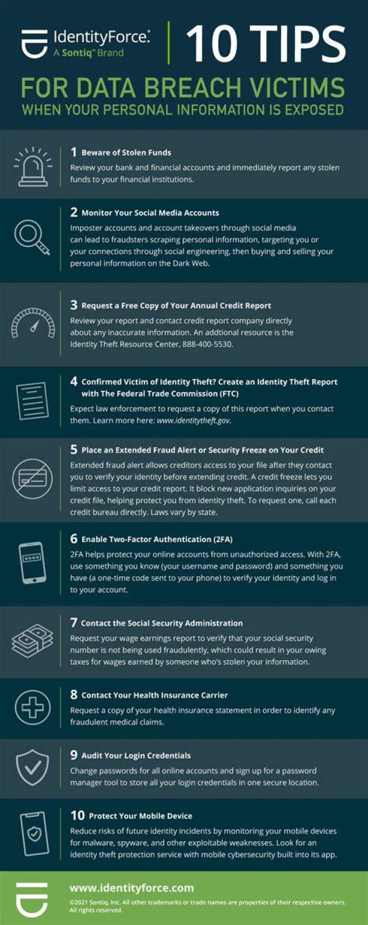 Essential Protection Tips For Data Breach Victims
