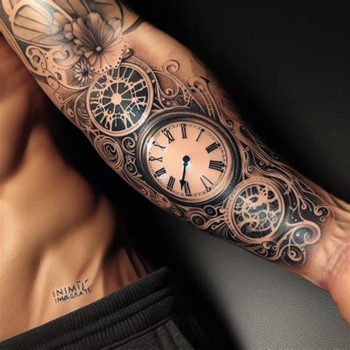 Exploring the Meaning and Designs of Time Clock Tattoos