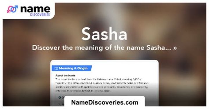 Exploring the Name Sasha: Origins, Public Figures, and What the Data Reveals