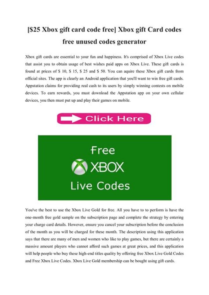 ~)Free Xbox Gift Cards Generator UpDate New Method No Verification at {AmazonAws_Center}