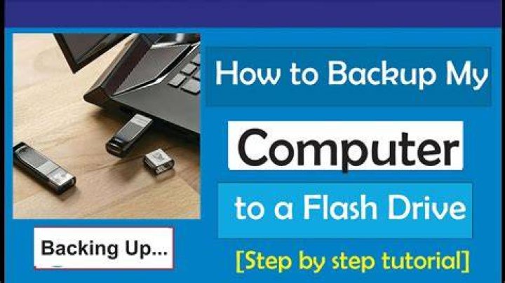 How Do I Backup My Computer To A Usb