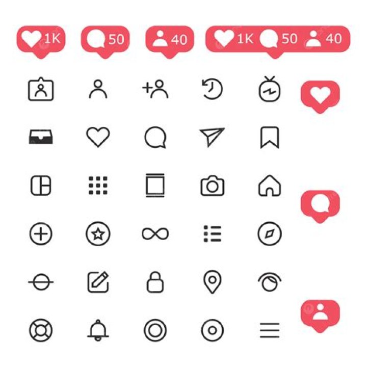 Instagram Icon And Wikipedia Subject