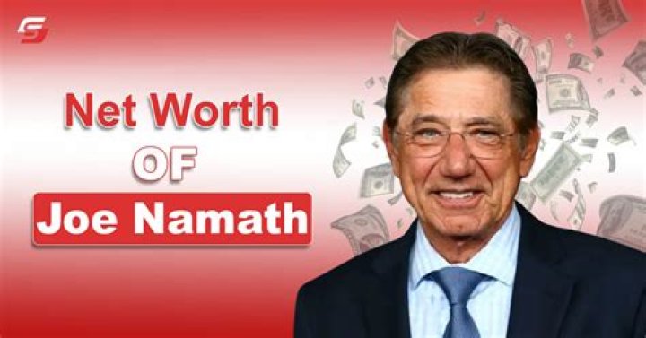 Joe Namath Net Worth in 2023 How Rich is He Now? |