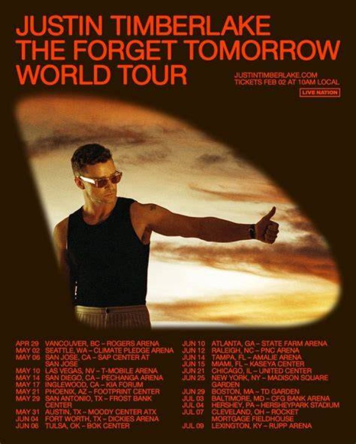 Justin Timberlake's The Forget Tomorrow World Tour, How to Get Justin Timberlake Presale Code Ticket ·