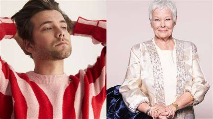 Oliver Dench And Judi Dench