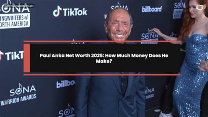 Paul Anka Net Worth in 2023 How Rich is He Now? |