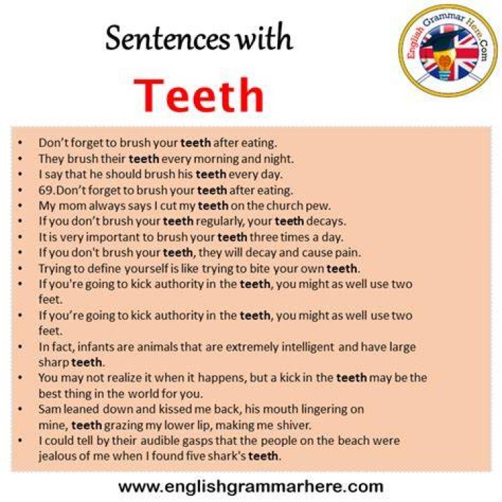 Sentence, Teeth, Son, And Beyond