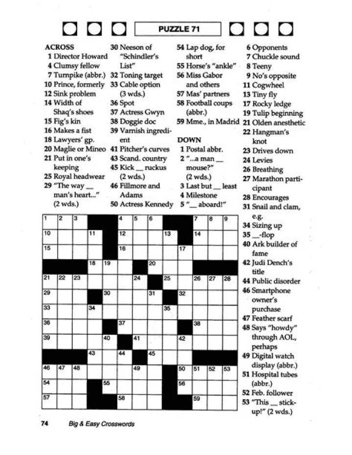 Stroll Thomas Joseph 5 letters Crossword Puzzle Clue ·