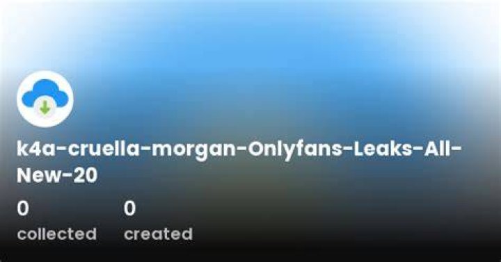 The Cruella Morgan OnlyFans Leak
