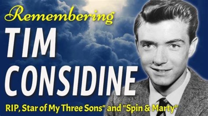 Tim Considine Cause Of Death Wife Children