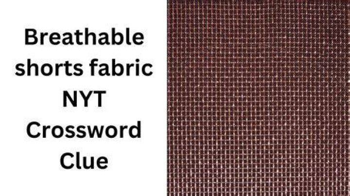 Twilled fabric Crossword Clue NYT 5 letters