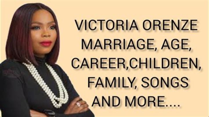 Uncover The Secrets Of Victoria Orenze's Inspiring Journey