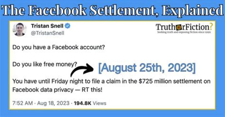 Uncover The Truth: Facebook Settlement Scams Exposed