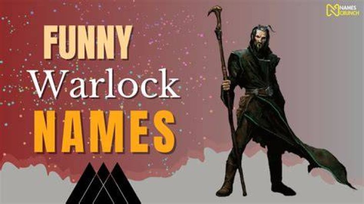Unleash The Magic Of Hilarious Warlock Names