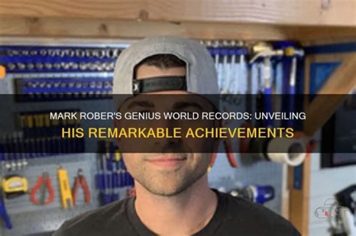 Unleashing The Secrets Of Mark Rober's Remarkable Physique