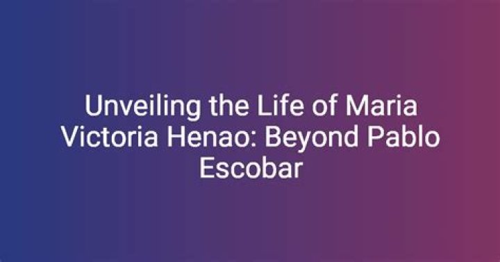 Unveiling The Enigmatic Life Of Maria Victoria Henao Vellejo