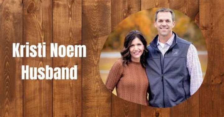 Unveiling The Identity Of Kristi Noem's Husband: A Journey Of Discovery