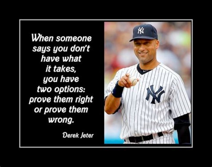 What Was Derek Jeter's Famous Quote? A Look at His Defining Words