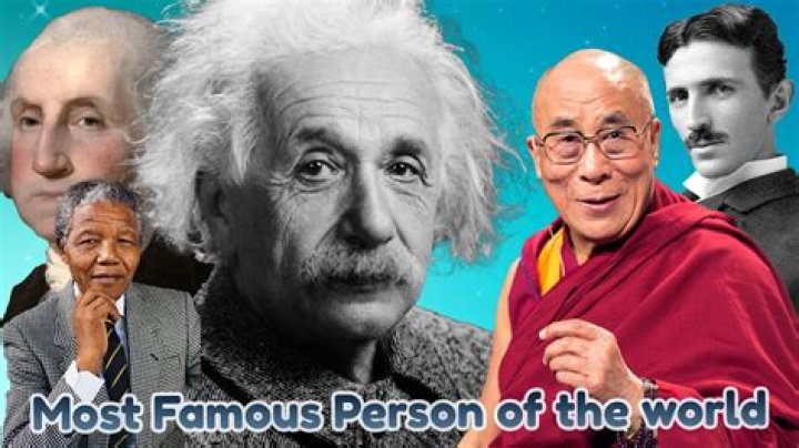 Who Is The Most Famous Person In The World All Time? Unraveling The Meaning Of "Most Famous"