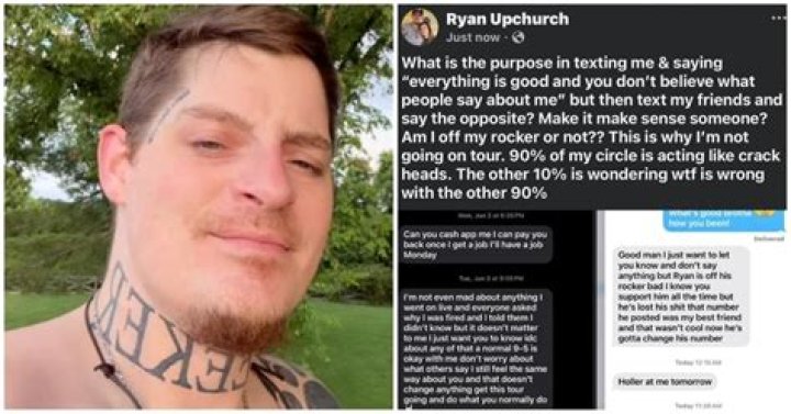Why Was Ryan Upchurch Arrested, Is Ryan Upchurch Still In Jail?